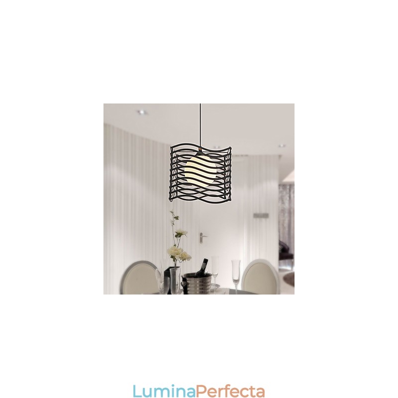 Lampă suspendată din metal modernă și contemporană