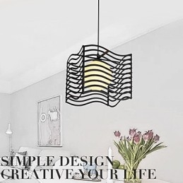 Lampă suspendată din metal modernă și contemporană