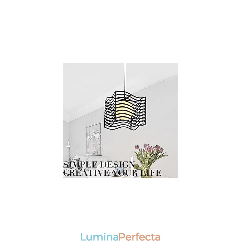 Lampă suspendată din metal modernă și contemporană