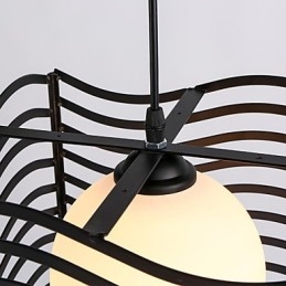Lampă suspendată din metal modernă și contemporană
