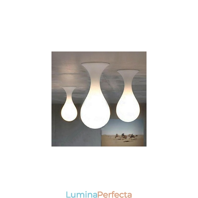 Lampă suspendată din sticlă, modernă, contemporană