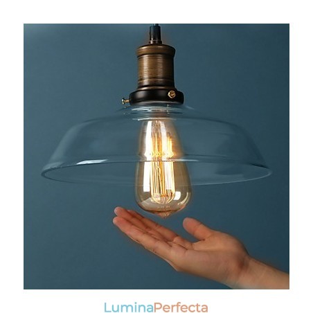 Lampă suspendată din sticlă modernă Lampă suspendată simplă Lampă pendant cafenea Lampă suspendată din sticlă modernă Lampă suspendată simplă Lampă pendant cafenea