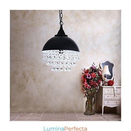 Candelabru din fier american retro minimalist minimalist cu un singur cap Candelabru din fier american retro minimalist minimalist cu un singur cap