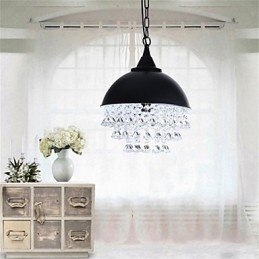 Candelabru din fier american retro minimalist minimalist cu un singur cap