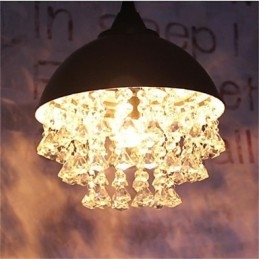Candelabru din fier american retro minimalist minimalist cu un singur cap