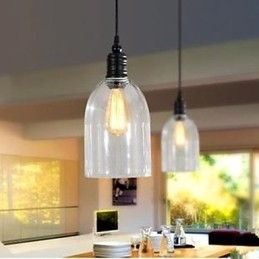 Contractat American Country Ceas mare de cristal Droplight Restaurează căile antice