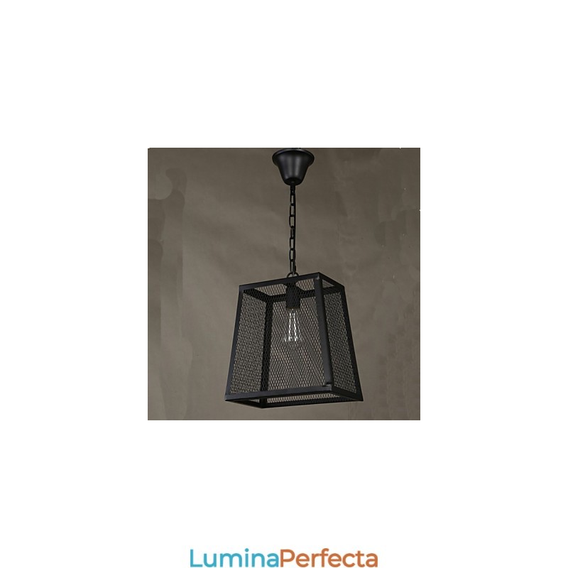 O acoperire de plasă Retro Industrial Wind Cafe Candelabru din Lron forjat