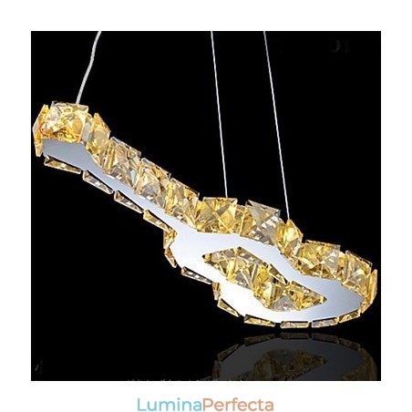 Lampă suspendată din metal, modernă și contemporană Lampă suspendată din metal, modernă și contemporană