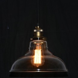 Lampă suspendată cu pictură tradițională clasică vintage bol mini stil