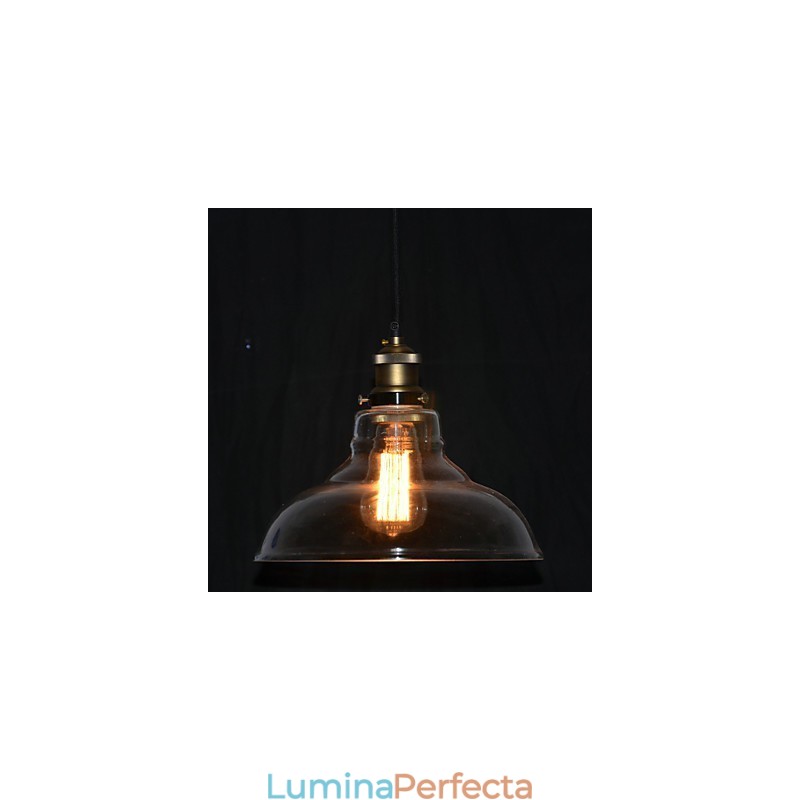 Lampă suspendată cu pictură tradițională clasică vintage bol mini stil