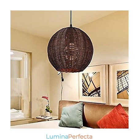 Lampă suspendată din metal Lantern Country Globe modernă contemporană Lampă suspendată din metal Lantern Country Globe modernă contemporană