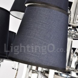 Modern Contemporan Tradițional Clasic Rustic Lodge Vintage Country Island Candelabru din metal cromat