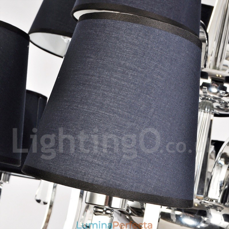 Modern Contemporan Tradițional Clasic Rustic Lodge Vintage Country Island Candelabru din metal cromat