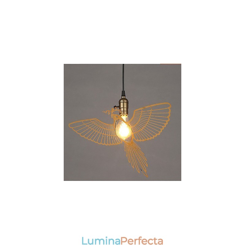 Hârtie retro tăiată Art Bird Placare