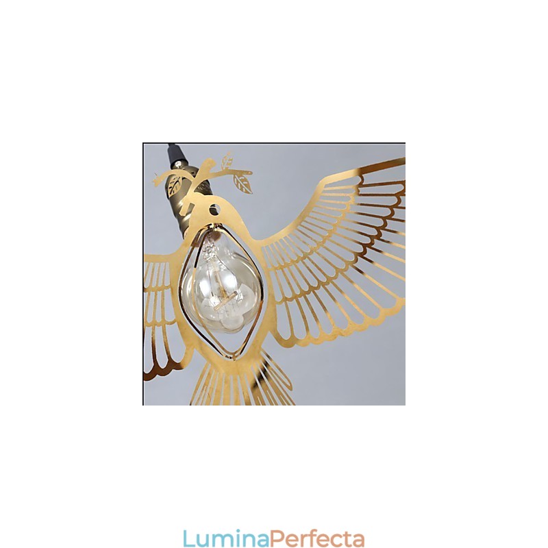Hârtie retro tăiată Art Bird Placare