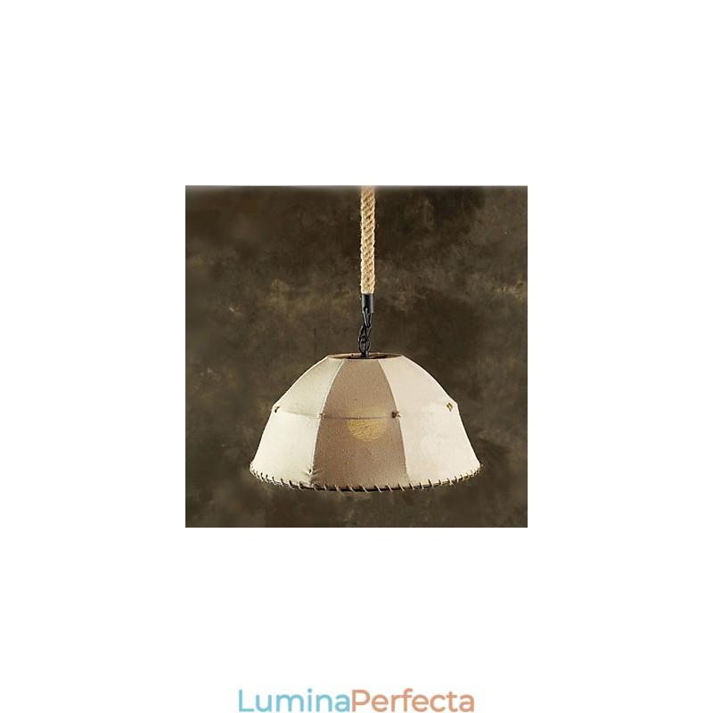 Contracted Nordic Vintage Lenjerie de cânepă frânghie American Country Droplight Lampă