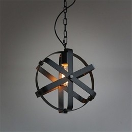 Candelabru decorativ rotund industrial stil vintage