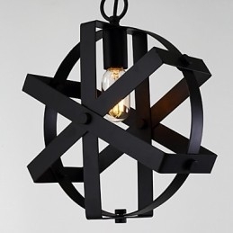 Candelabru decorativ rotund industrial stil vintage