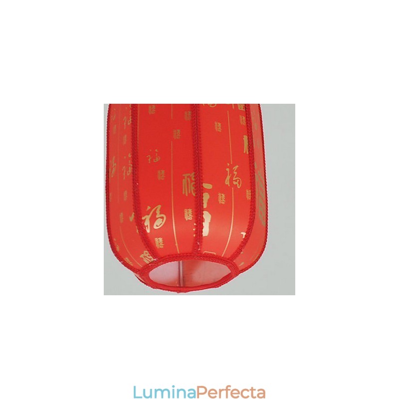 Archaize Piele de oaie Red Lanterns Verandă Droplight Lampă Lumină
