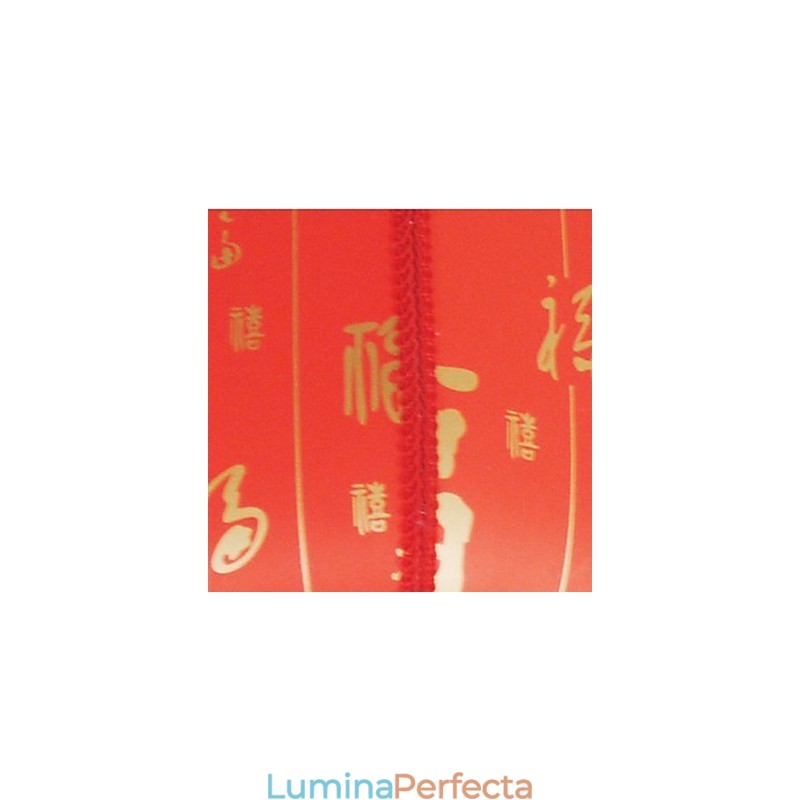 Archaize Piele de oaie Red Lanterns Verandă Droplight Lampă Lumină