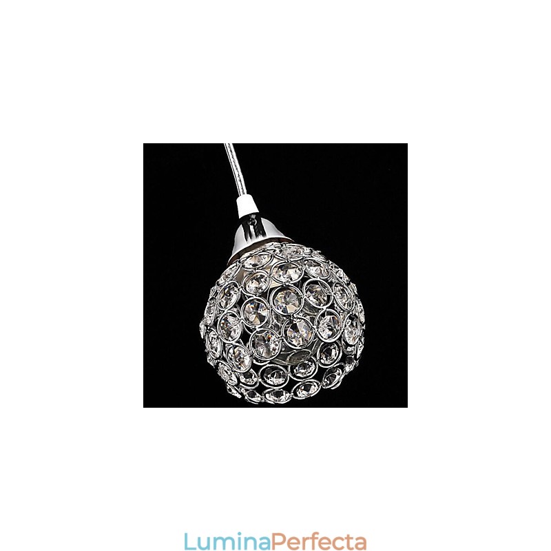 Lampă suspendată metalică galvanizată, modernă și contemporană