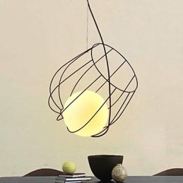 Lampă suspendată din metal de designeri retro