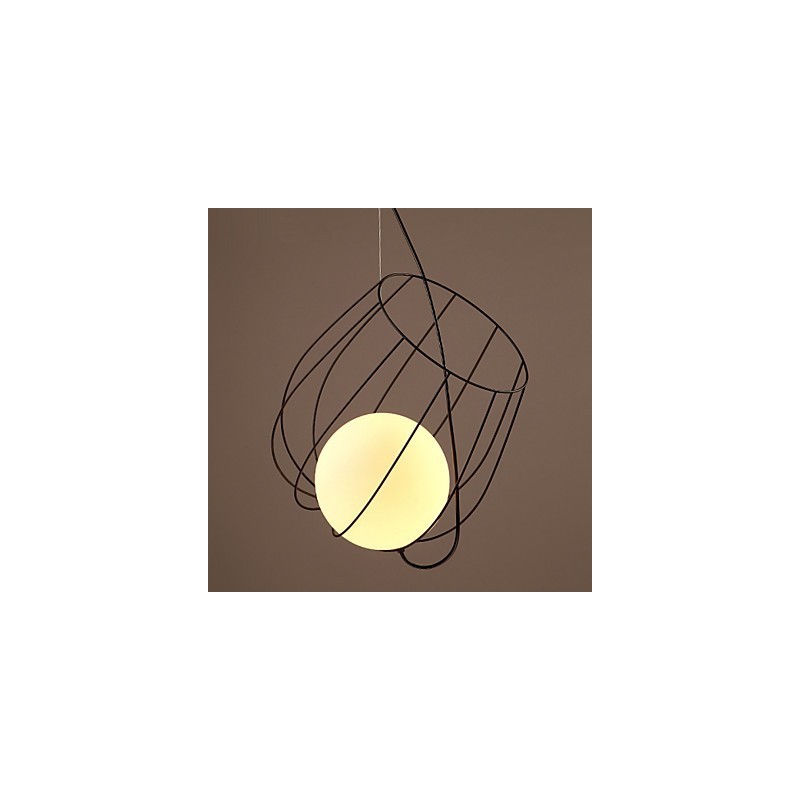 Lampă suspendată din metal de designeri retro