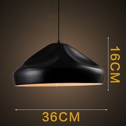Lampă suspendată din metal cu pictură în stil retro vintage