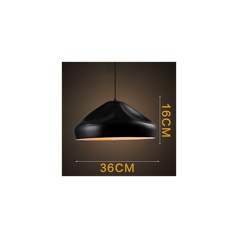 Lampă suspendată din metal cu pictură în stil retro vintage