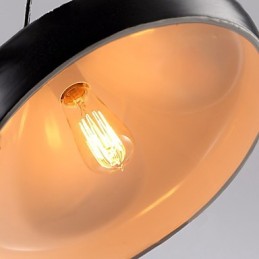 Lampă suspendată din metal cu pictură în stil retro vintage