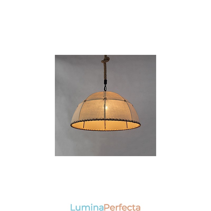 35CM Loft Industrial Wind Straightforward Linen American Country Creative Arts Lampă Droplight
