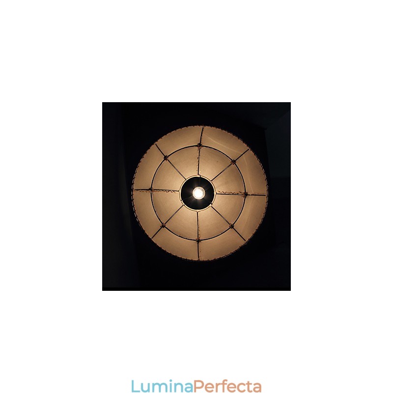 35CM Loft Industrial Wind Straightforward Linen American Country Creative Arts Lampă Droplight