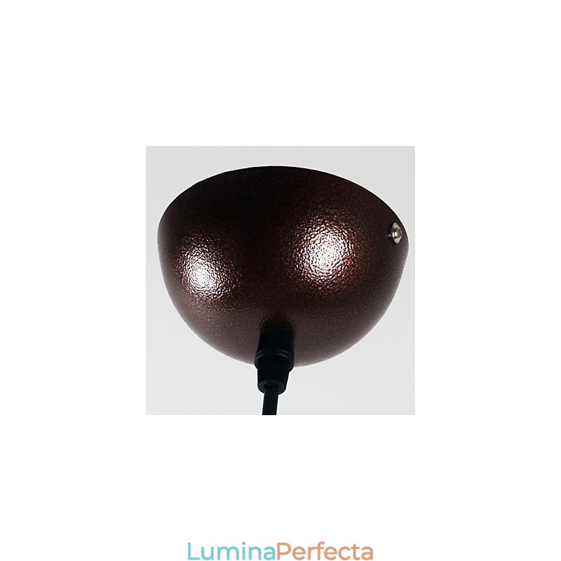 Lampă suspendată din metal cu pictură modernă contemporană