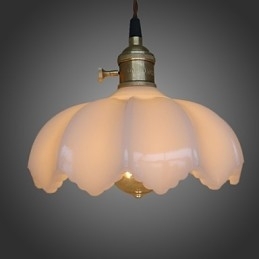 Lumini de iluminat retro Lampă suspendată din sticlă
