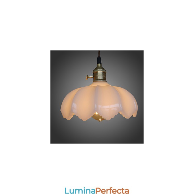 Lumini de iluminat retro Lampă suspendată din sticlă