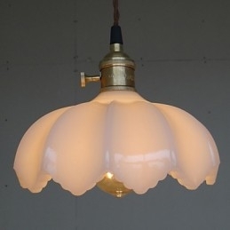 Lumini de iluminat retro Lampă suspendată din sticlă