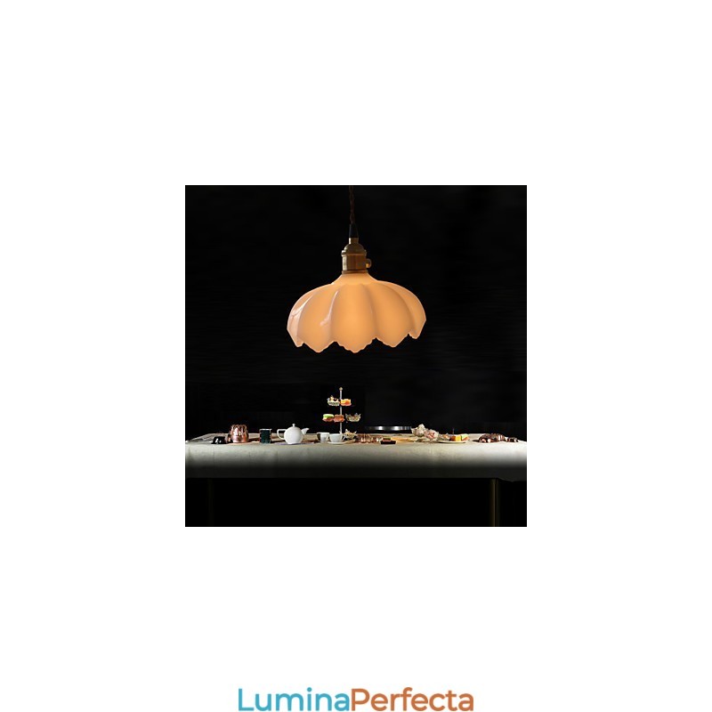 Lumini de iluminat retro Lampă suspendată din sticlă
