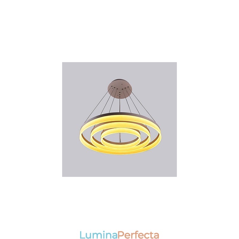 Ofertă fierbinte Lumină suspendată modernă acrilic de culoare albă 130W