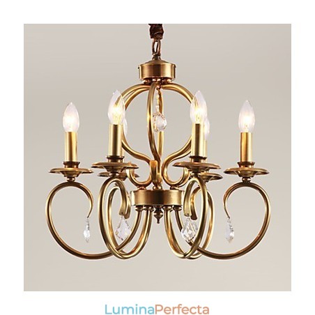 Candelabru suspendat stil mini tradițional clasic metal Candelabru suspendat stil mini tradițional clasic metal