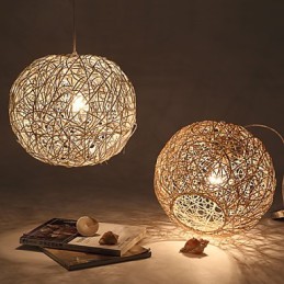 Cany Art Lampă Rurală Chinlon Droplight Droplight Lampă