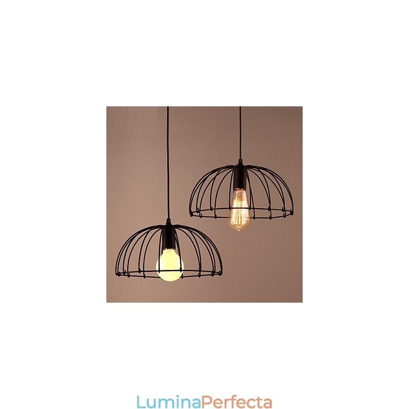 Lampă suspendată din metal de designeri retro