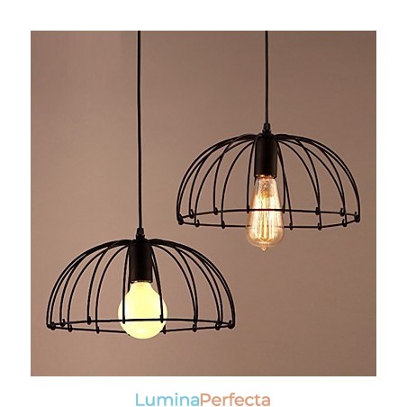 Lampă suspendată din metal de designeri retro