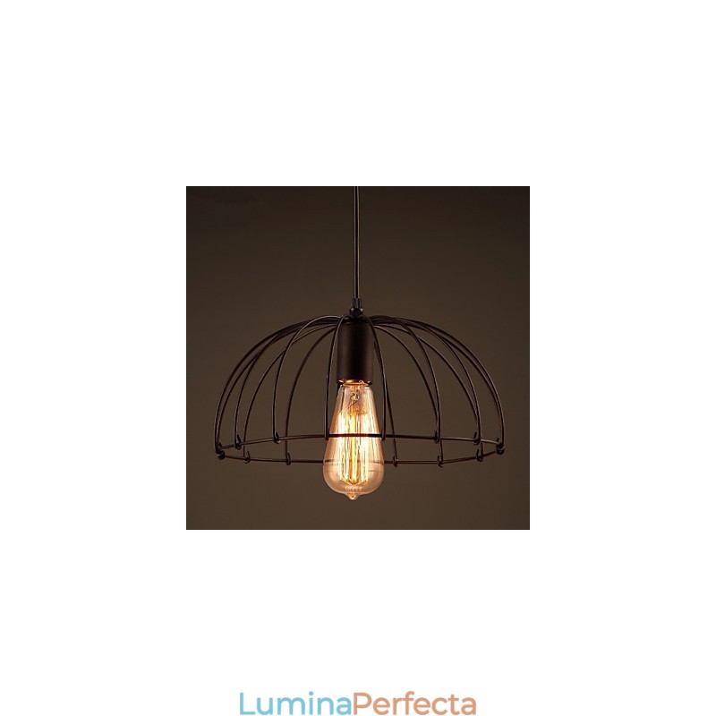 Lampă suspendată din metal de designeri retro