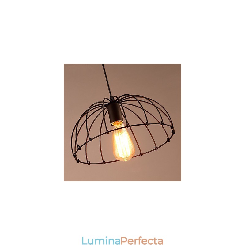 Lampă suspendată din metal de designeri retro