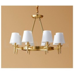 Candelabru rotund din alamă pură pandantiv tradițional clasic