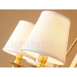 Candelabru rotund din alamă pură pandantiv tradițional clasic