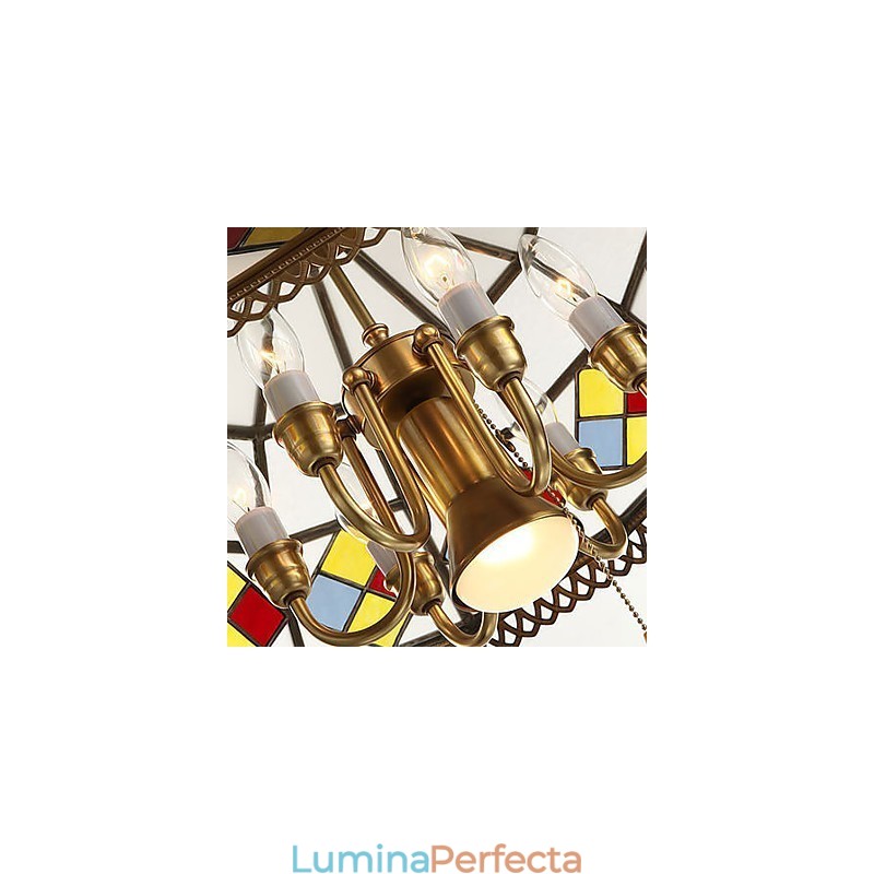 Lampe suspendate Cristal Mini Stil Tradițional Clasic Metal