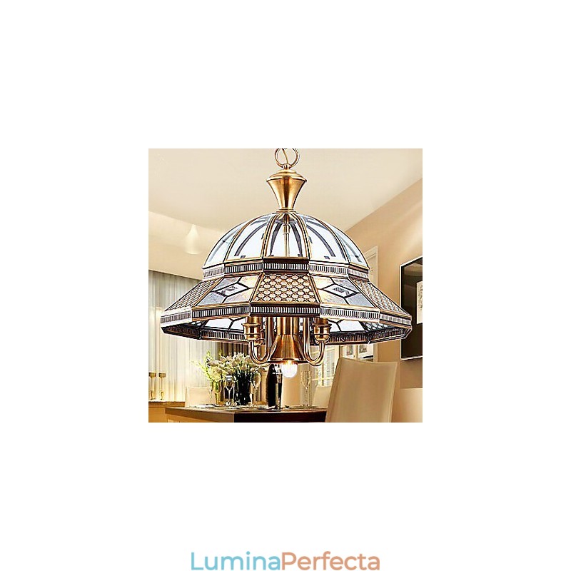 Lumini suspendate Cristal Mini Stil Tradițional Clasic Metal