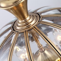 Lumini suspendate Cristal Mini Stil Tradițional Clasic Metal