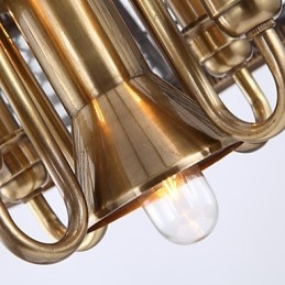 Lumini suspendate Cristal Mini Stil Tradițional Clasic Metal